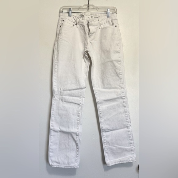 Levi's Pants - Levi's White Straight Leg Jeans - never worn